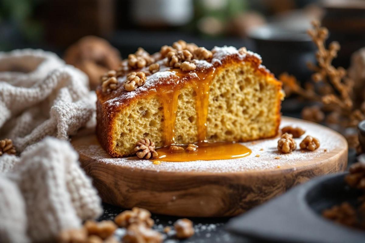 Ce cake aux noix et au miel m’a réconcilié avec les desserts d’hiver