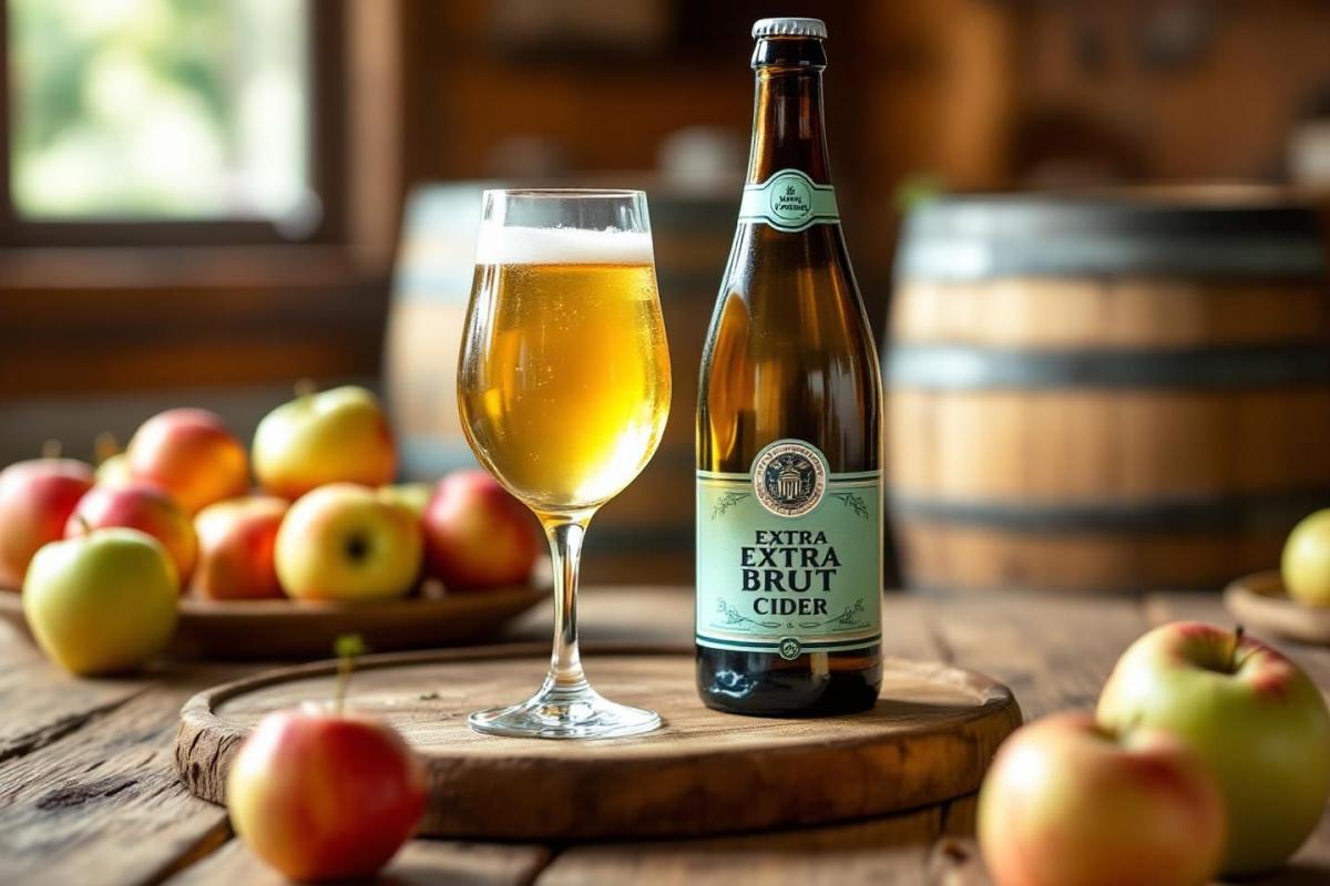 Cidre extra brut : caractéristiques, dégustation et meilleures bouteilles à découvrir