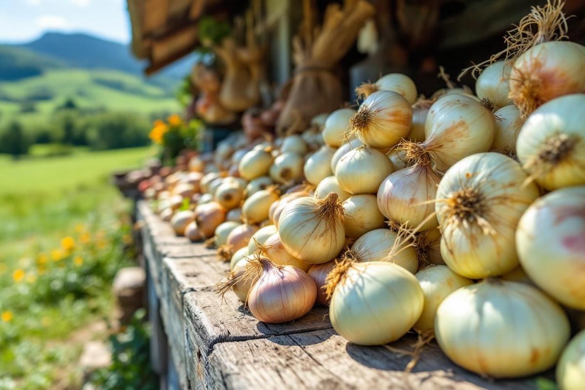 Oignons doux des Cévennes : saveurs authentiques et bienfaits d'un produit AOP unique