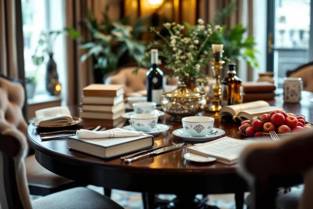 La table des poètes : restaurant gastronomique et lieu culturel d'exception